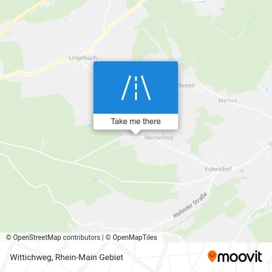 Карта Wittichweg