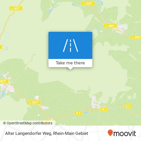 Alter Langendorfer Weg map