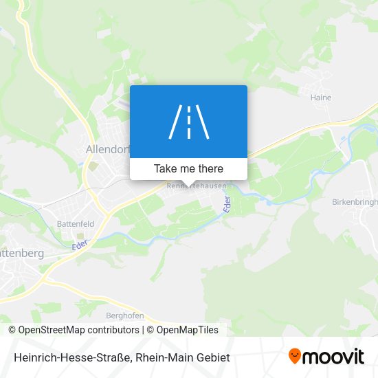 Heinrich-Hesse-Straße map