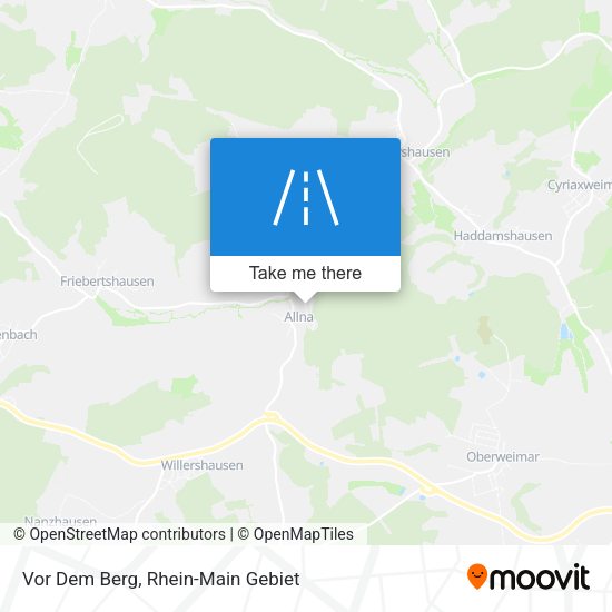 Карта Vor Dem Berg
