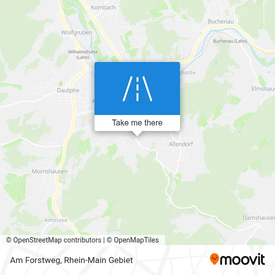 Am Forstweg map
