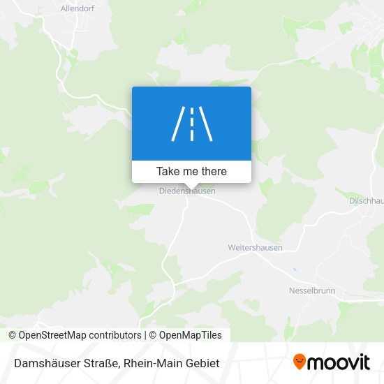 Damshäuser Straße map