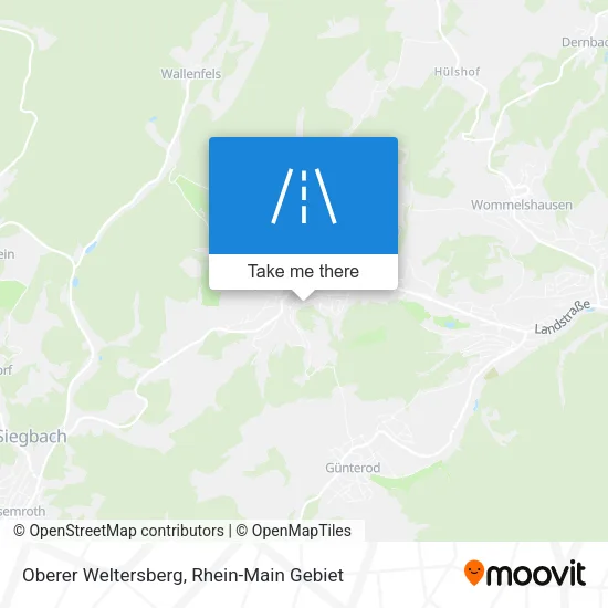 Карта Oberer Weltersberg