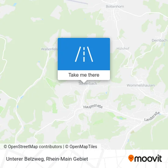 Карта Unterer Belzweg