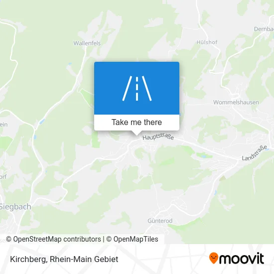 Карта Kirchberg