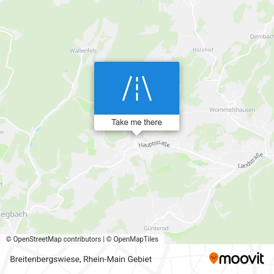 Карта Breitenbergswiese