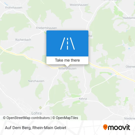 Карта Auf Dem Berg