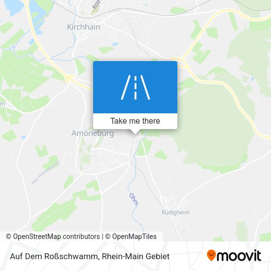 Auf Dem Roßschwamm map