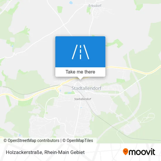 Карта Holzackerstraße
