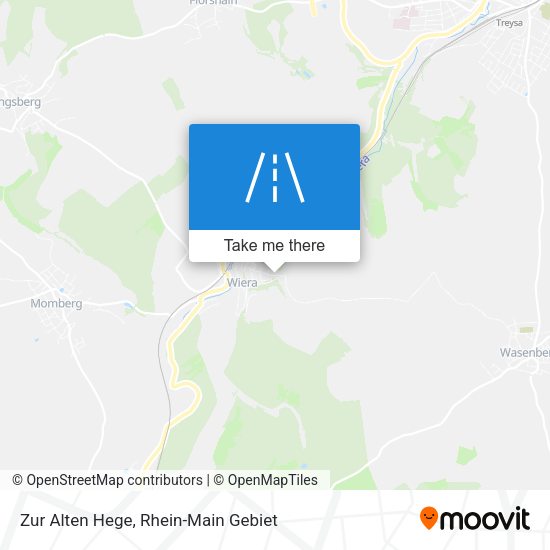 Zur Alten Hege map