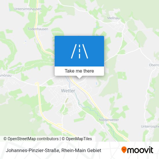 Johannes-Pinzier-Straße map