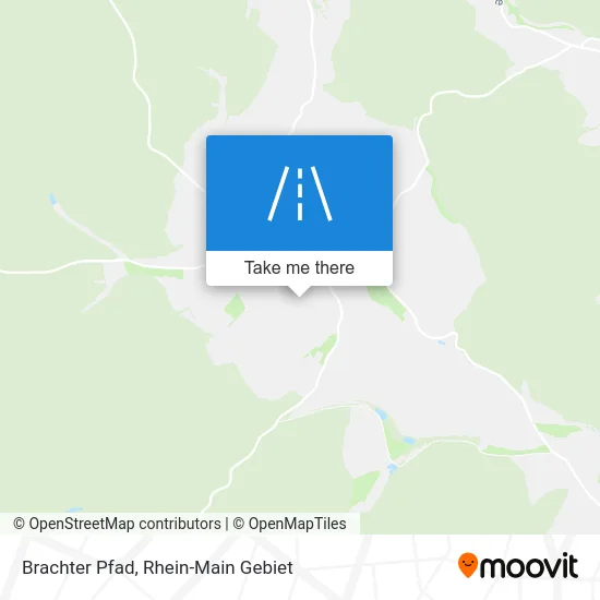 Карта Brachter Pfad