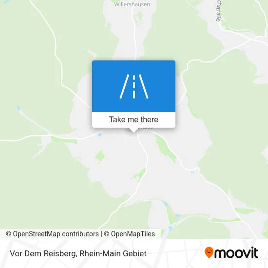 Карта Vor Dem Reisberg