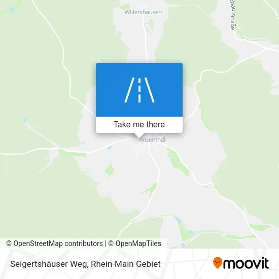 Карта Seigertshäuser Weg