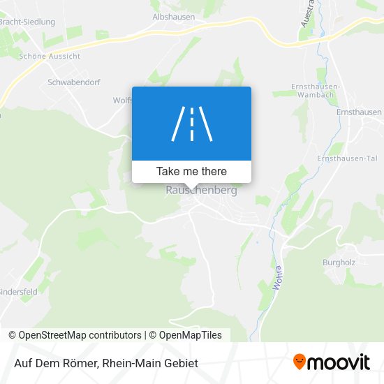 Карта Auf Dem Römer