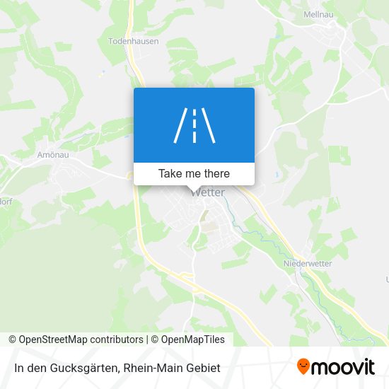 In den Gucksgärten map