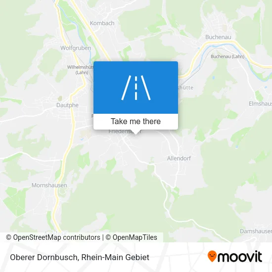 Карта Oberer Dornbusch