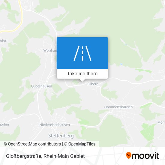 Gloßbergstraße map