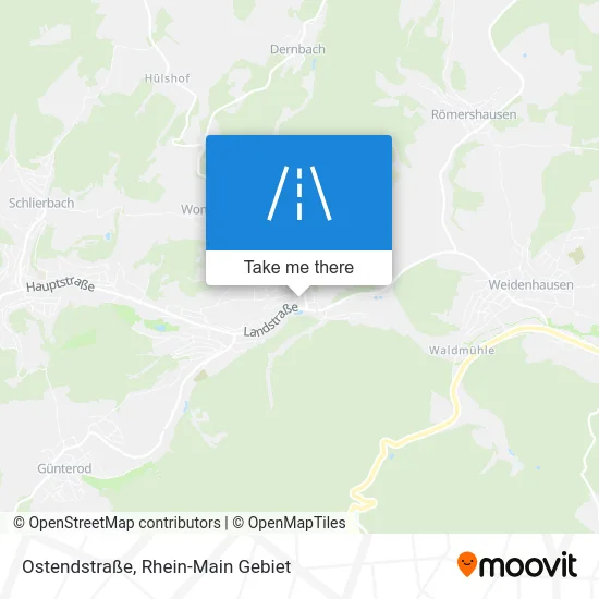 Карта Ostendstraße