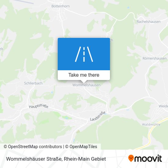 Wommelshäuser Straße map