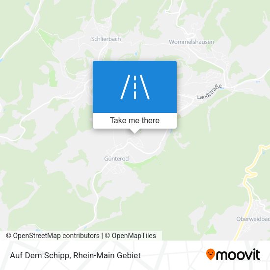 Auf Dem Schipp map