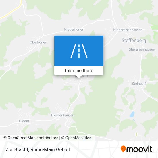 Zur Bracht map