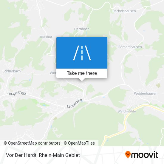 Vor Der Hardt map