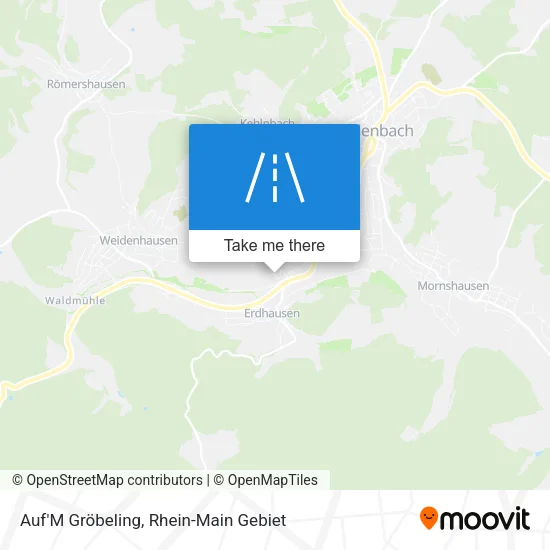 Карта Auf'M Gröbeling