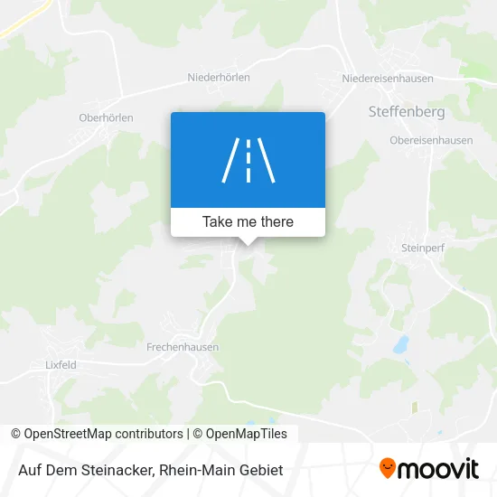 Карта Auf Dem Steinacker