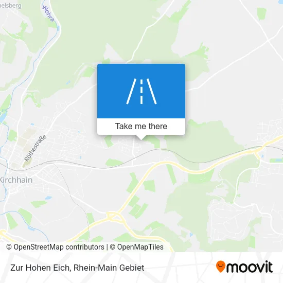 Карта Zur Hohen Eich