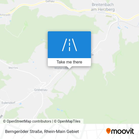 Berngeröder Straße map
