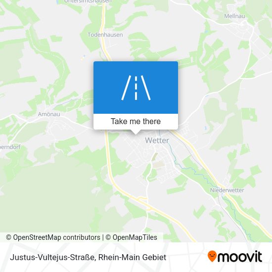 Justus-Vultejus-Straße map