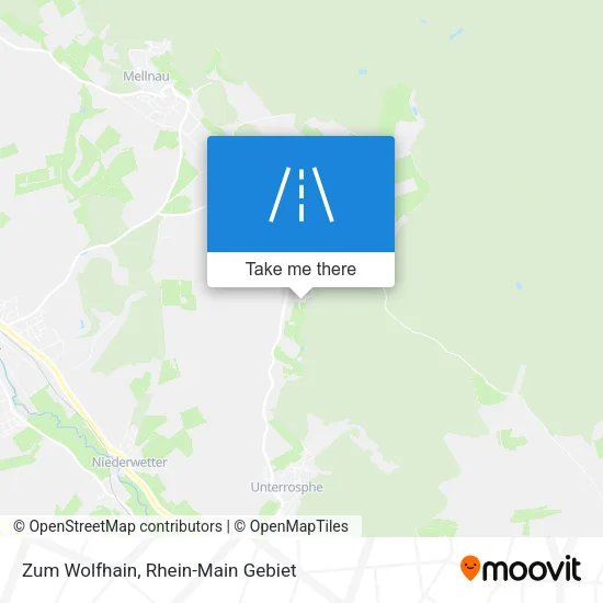 Карта Zum Wolfhain