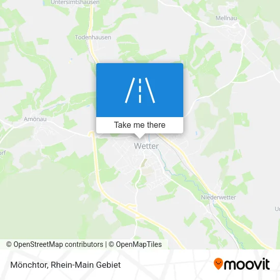 Карта Mönchtor