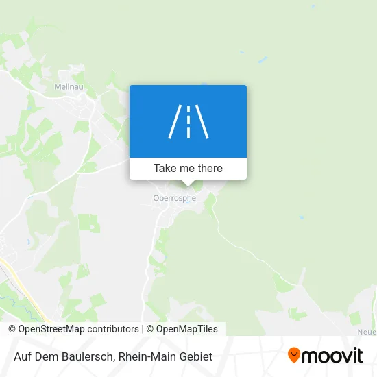 Карта Auf Dem Baulersch