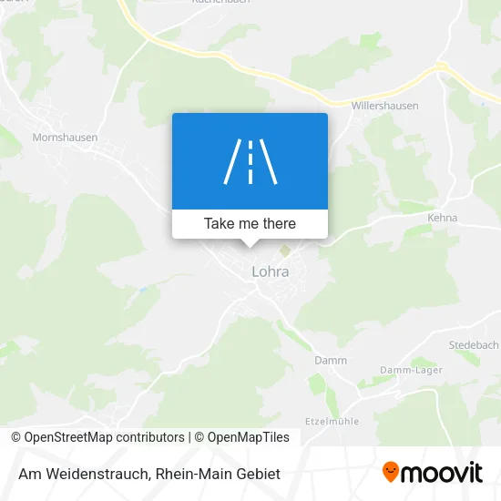 Карта Am Weidenstrauch