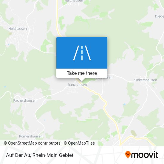 Auf Der Au map