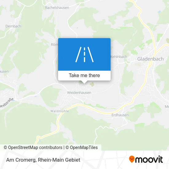 Карта Am Cromerg