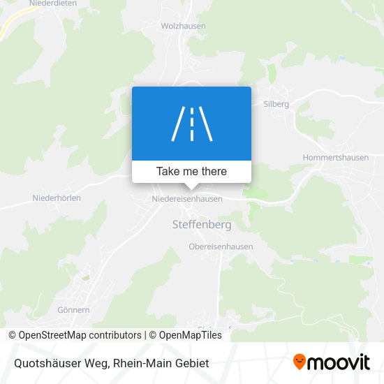 Карта Quotshäuser Weg