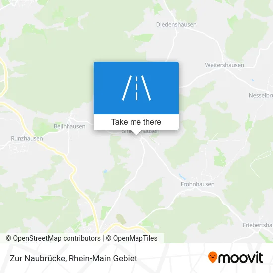 Карта Zur Naubrücke