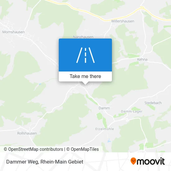 Карта Dammer Weg