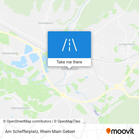 Карта Am Schefferplatz