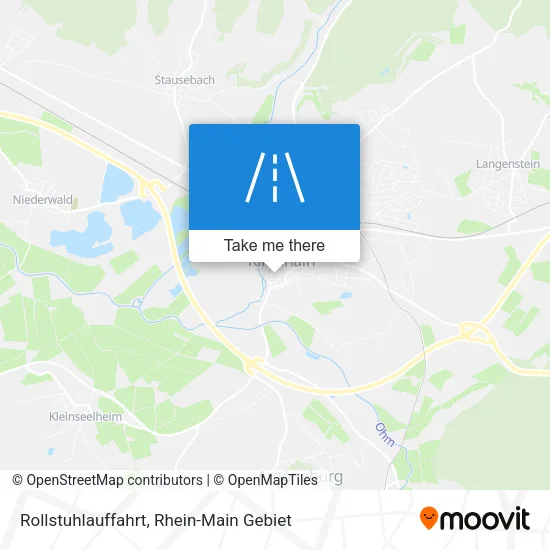 Карта Rollstuhlauffahrt