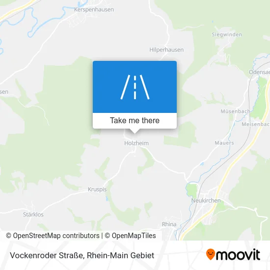 Карта Vockenroder Straße