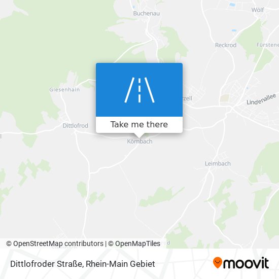 Dittlofroder Straße map
