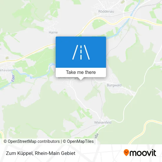 Карта Zum Küppel
