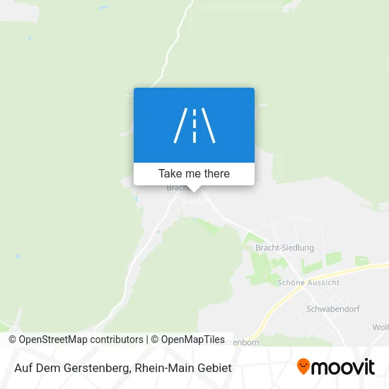 Карта Auf Dem Gerstenberg