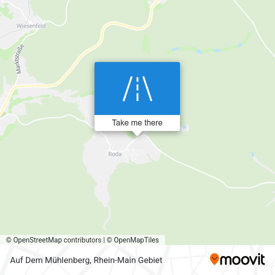 Карта Auf Dem Mühlenberg