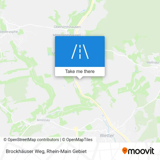 Карта Brockhäuser Weg