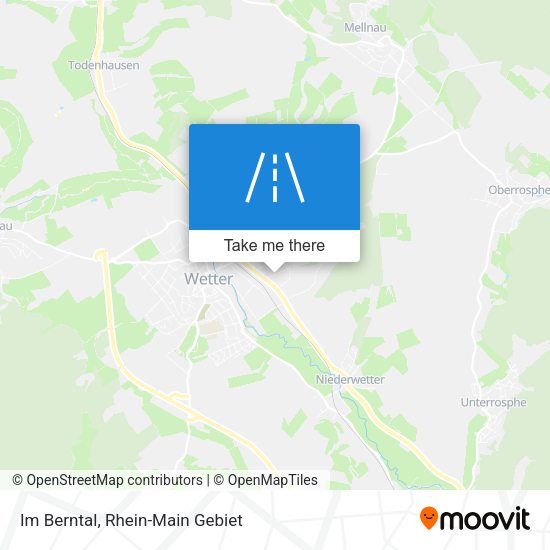 Карта Im Berntal